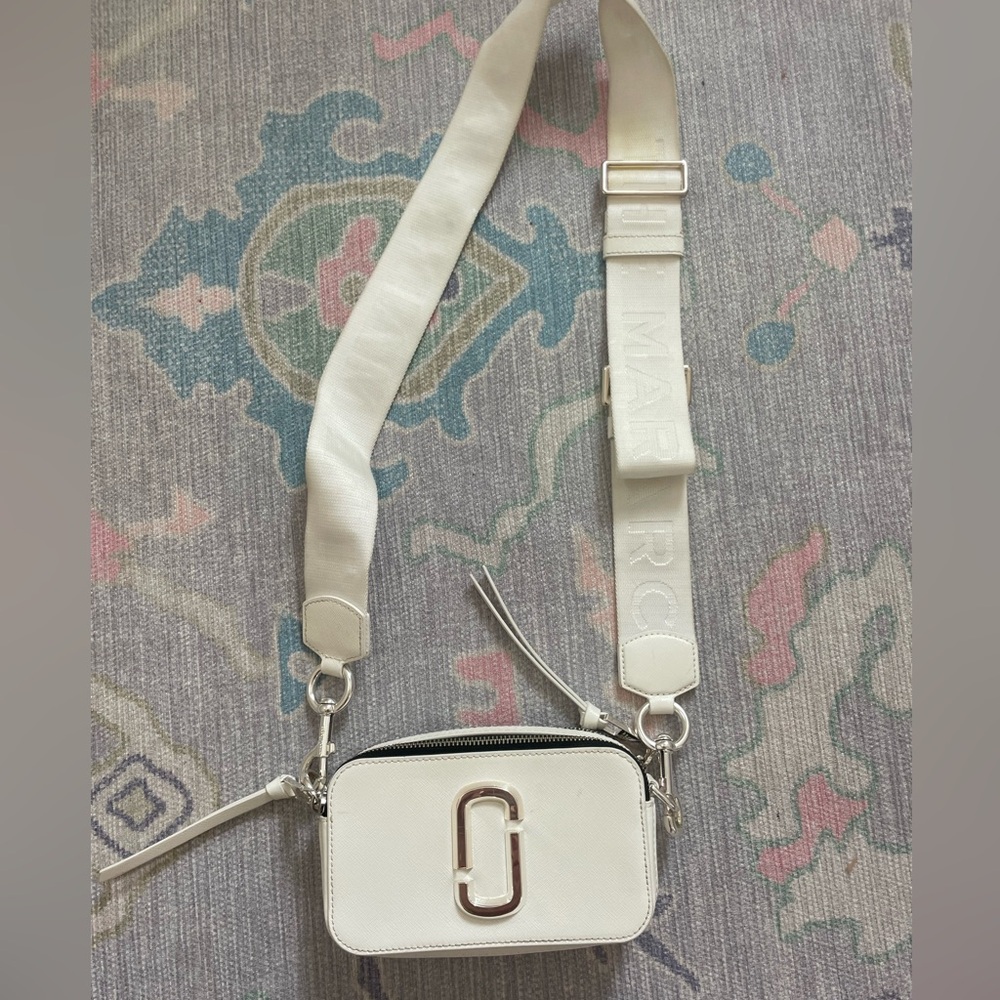 Marc Jacobs White Crossbody Bag